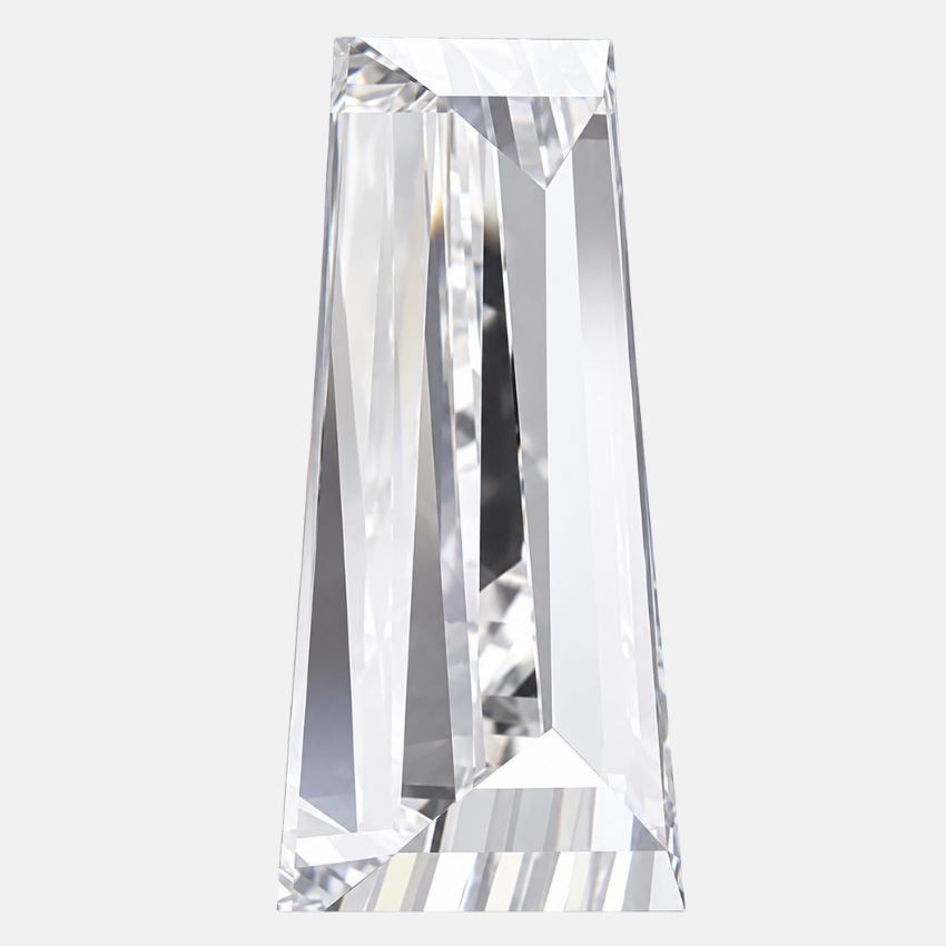 Mirano Jewels 1.01 Carat Tapered Baguette Cut Lab Grown Diamond E Color VVS2 Clarity