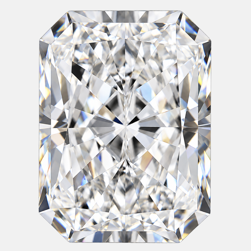 Mirano Jewels 1.10 Carat F Color VVS2 Clarity Radiant Cut Lab Grown Diamond IGI Certified