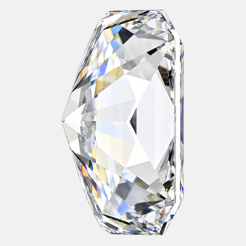 Mirano Jewels 1.10 Carat F Color VVS2 Clarity Radiant Cut Lab Grown Diamond IGI Certified
