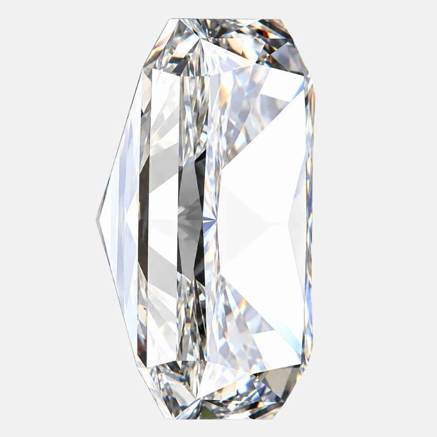 Mirano Jewels 1.10 Carat F Color VVS2 Clarity Radiant Cut Lab Grown Diamond IGI Certified