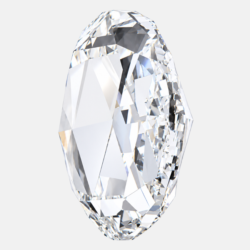 Mirano Jewels 1.04 Carat Rose Cut Lab Grown Diamond E Color VS1 Clarity Loose Diamond