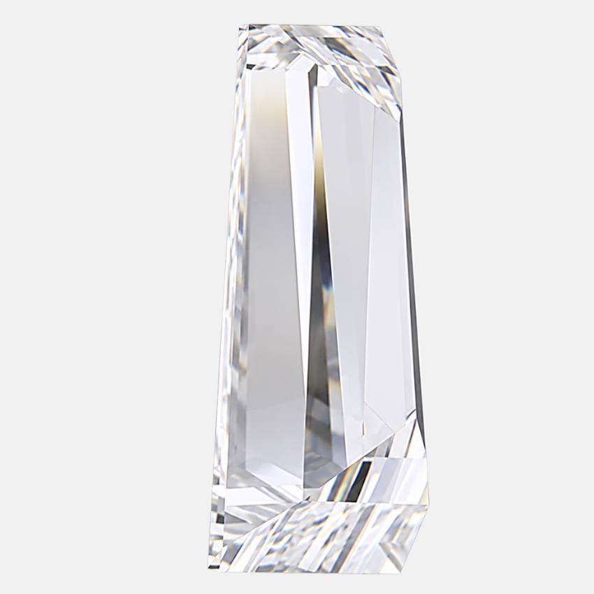 Mirano Jewels 1.23 Carat E Color VVS2 Clarity Tapered Baguette Lab Grown Loose Diamond