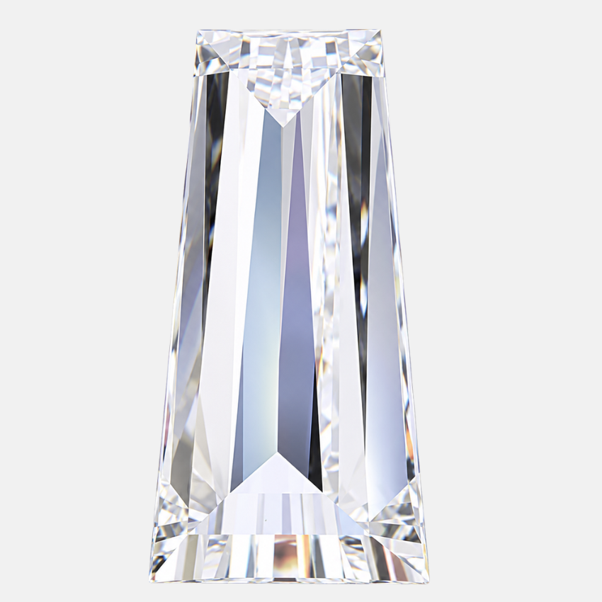 Mirano Jewels 1.23 Carat E Color VVS2 Clarity Tapered Baguette Lab Grown Loose Diamond