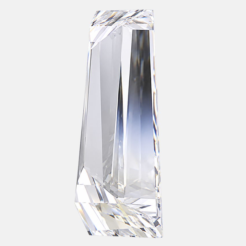 Mirano Jewels 1.23 Carat E Color VVS2 Clarity Tapered Baguette Lab Grown Loose Diamond