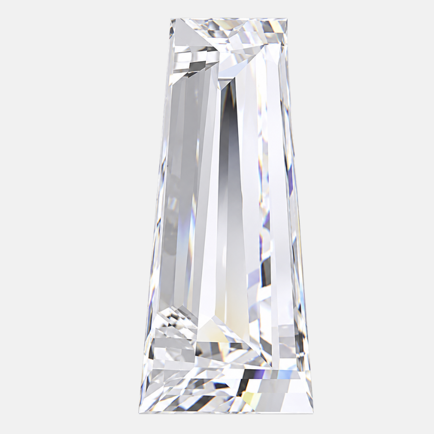 Mirano Jewels 1.23 Carat E Color VVS2 Clarity Tapered Baguette Lab Grown Loose Diamond