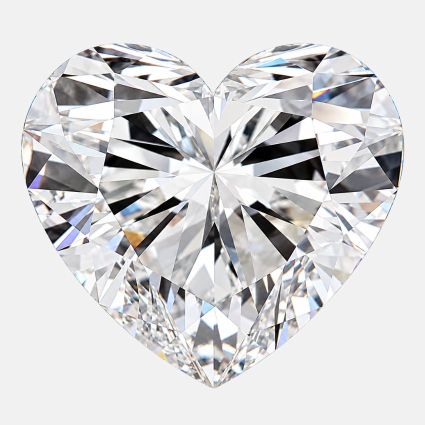 Mirano Jewels 2.04 Carat F Color VS2 Clarity IGI Certified Heart Lab Grown Loose Diamond