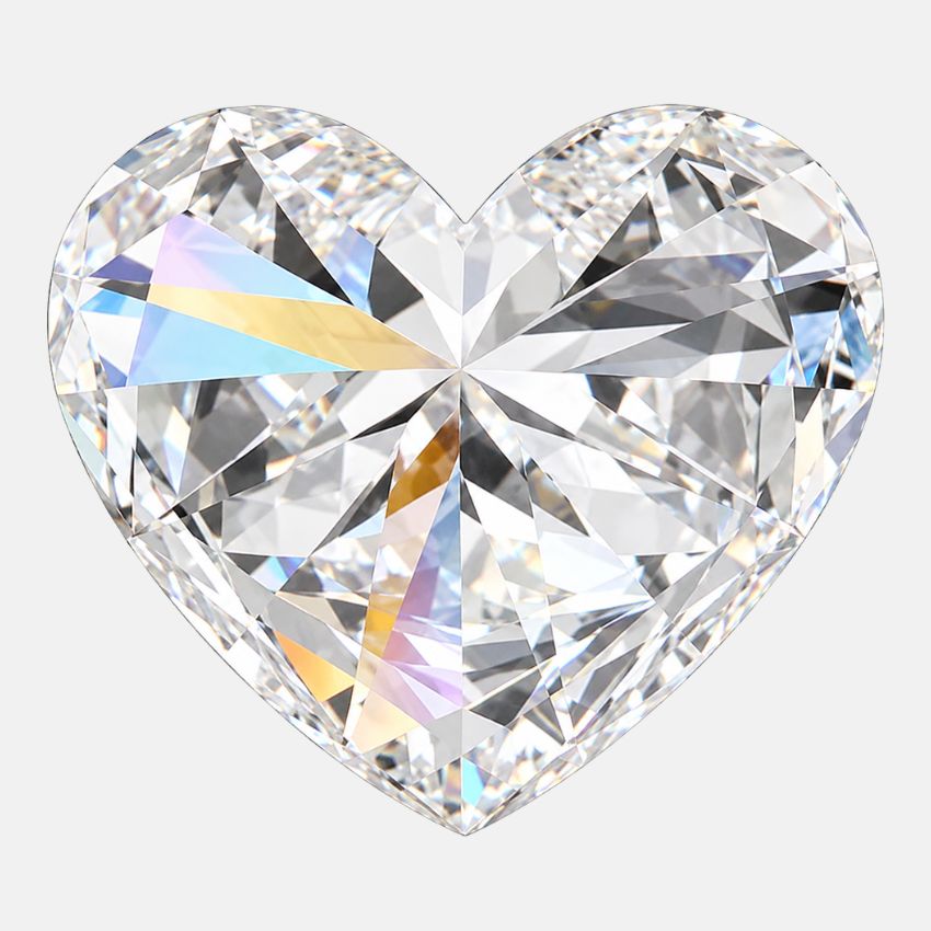 Mirano Jewels 2.04 Carat F Color VS2 Clarity IGI Certified Heart Lab Grown Loose Diamond