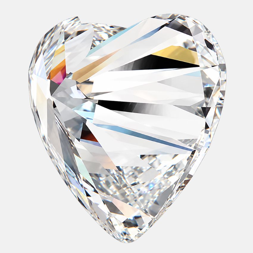 Mirano Jewels 2.04 Carat F Color VS2 Clarity IGI Certified Heart Lab Grown Loose Diamond