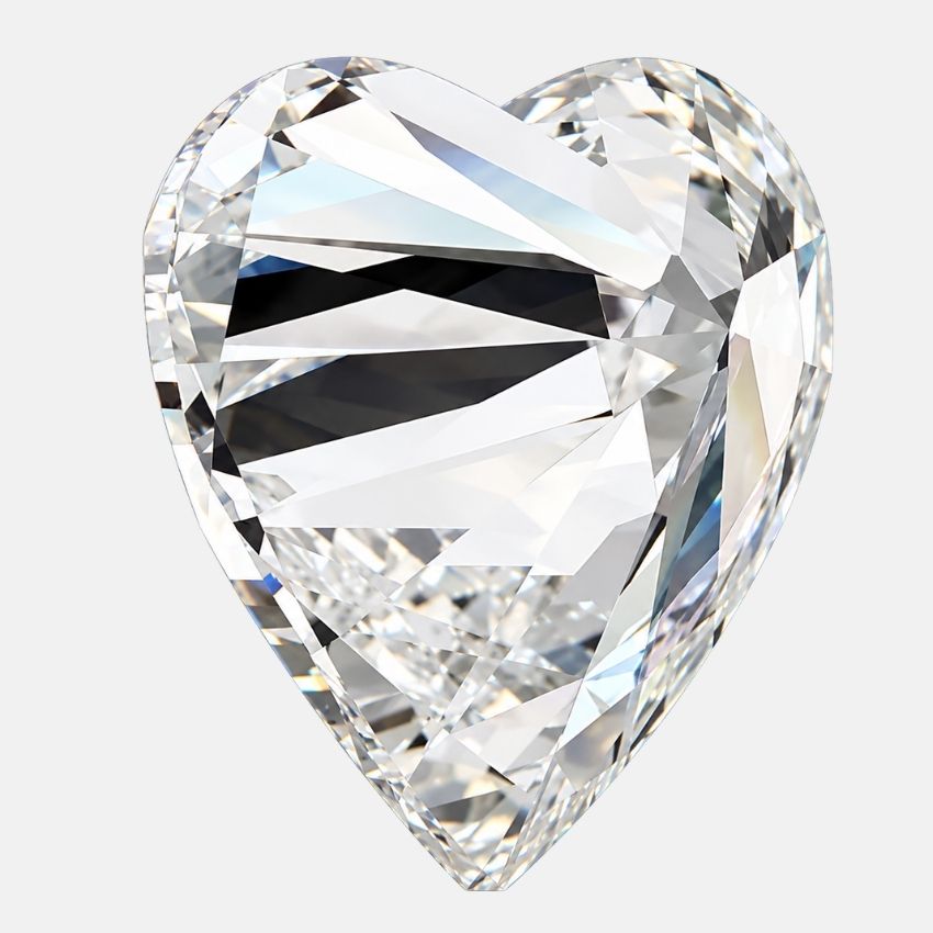 Mirano Jewels 2.04 Carat F Color VS2 Clarity IGI Certified Heart Lab Grown Loose Diamond