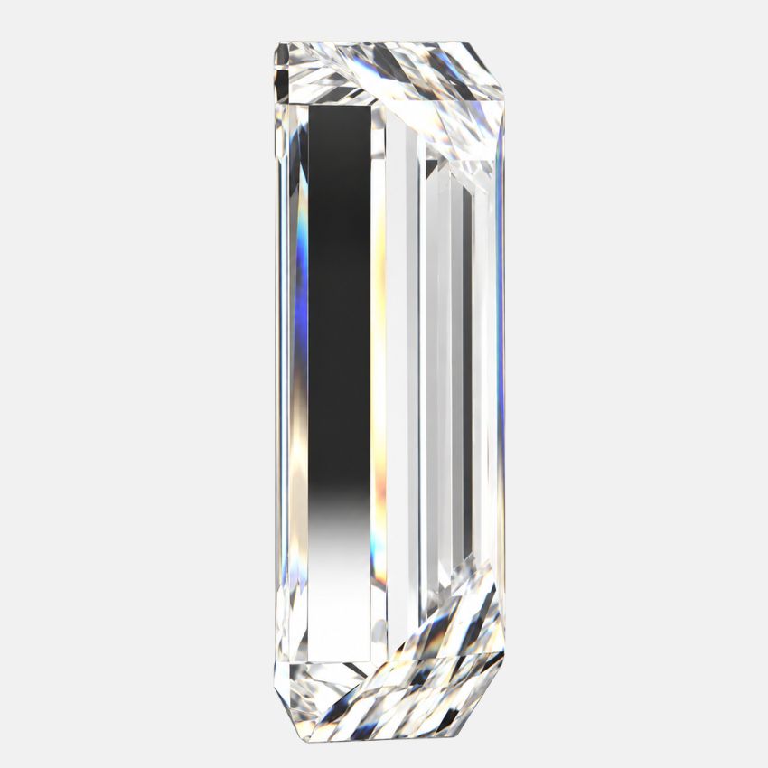 Mirano Jewels 1.00 Carat Baguette Cut Lab Grown Diamond E Color VS2 Clarity