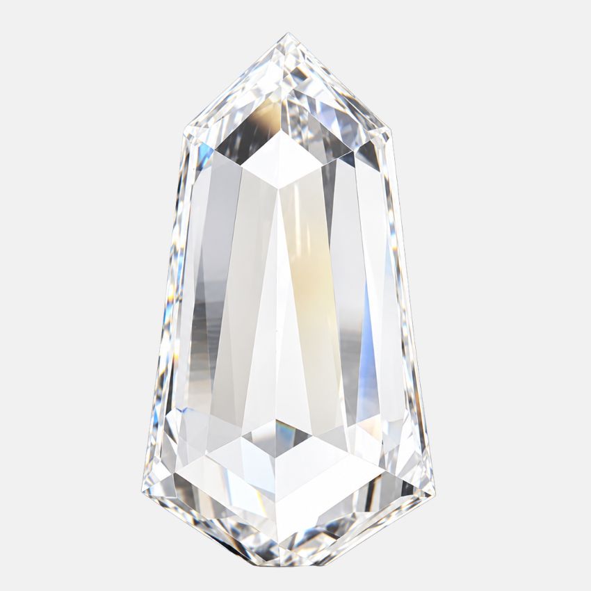Mirano Jewels 1.52 Carat IGI Certified Shield Lab Created Diamond E Color VVS2 Clarity