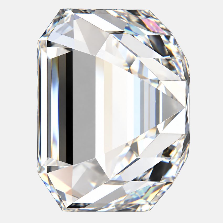 Mirano Jewels 1.60 Carat Asscher Cut Lab Created Diamond E Color VS2 Clarity IGI Certified