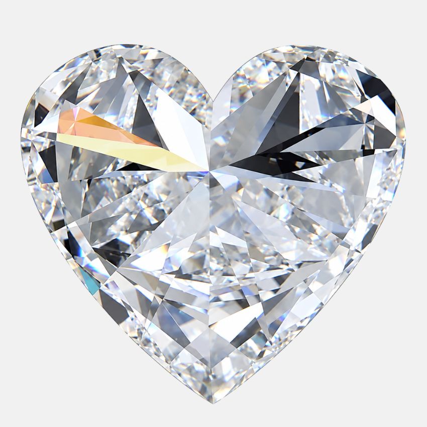 Mirano Jewels 1.03 Carat IGI Certified Heart Cut Lab Grown Diamond E Color VS1 Clarity
