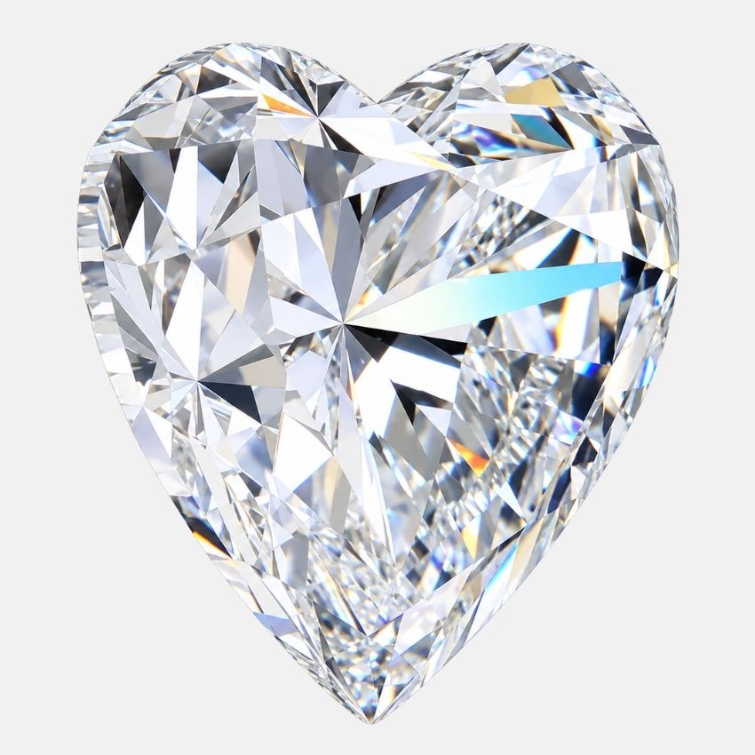 Mirano Jewels 1.03 Carat IGI Certified Heart Cut Lab Grown Diamond E Color VS1 Clarity