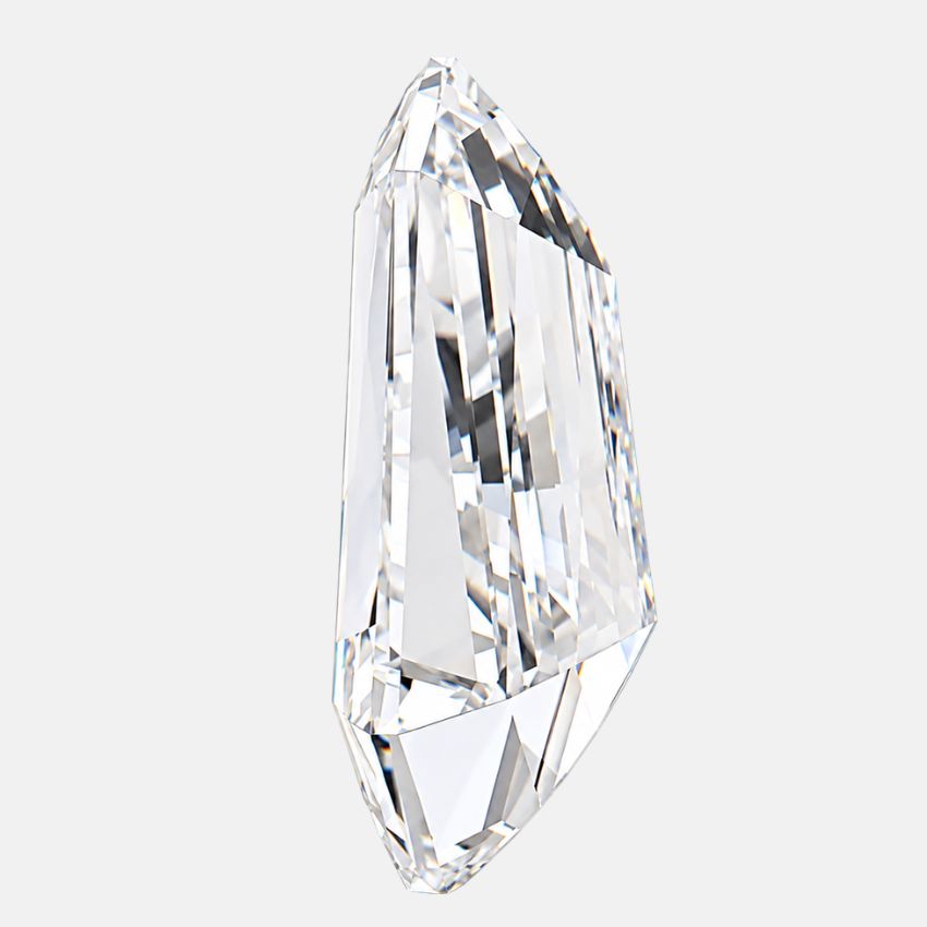 Mirano Jewels 1.23 Carat Shield Lab Grown Loose Diamond E Color VVS2 Clarity IGI Certified