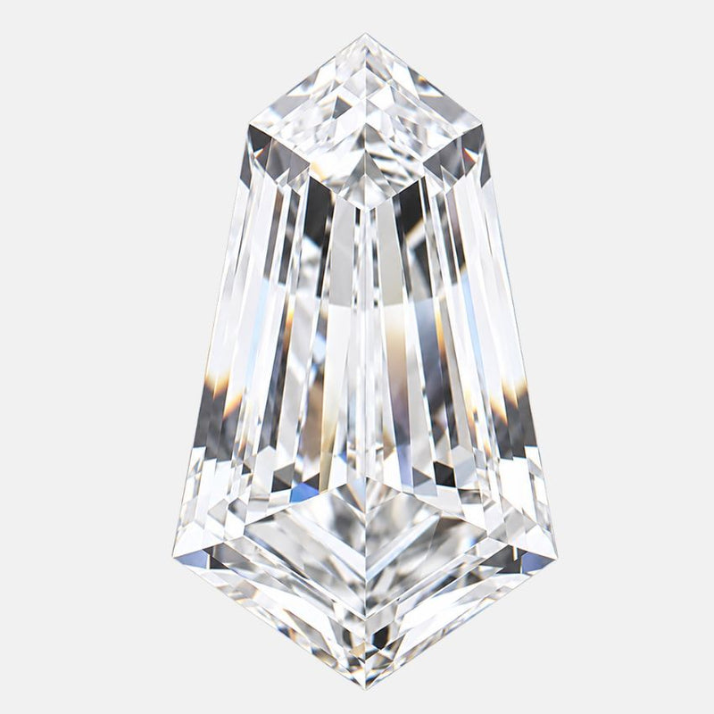 Mirano Jewels 1.23 Carat Shield Lab Grown Loose Diamond E Color VVS2 Clarity IGI Certified