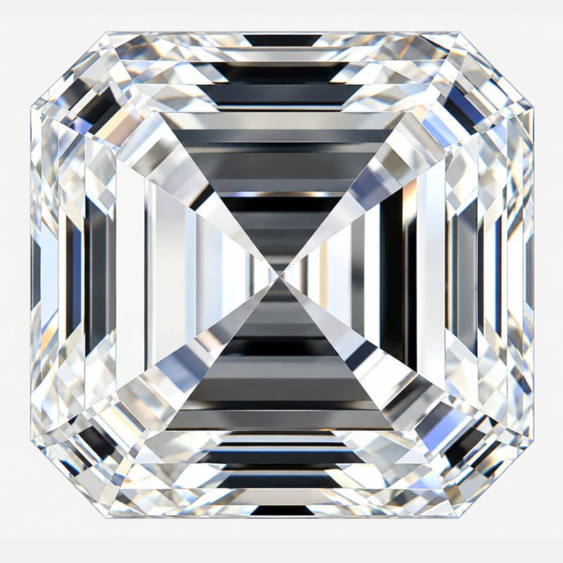 Mirano Jewels 1.13 Carat Lab Created Diamond Asscher Cut E Color VS2 Clarity IGI Certified
