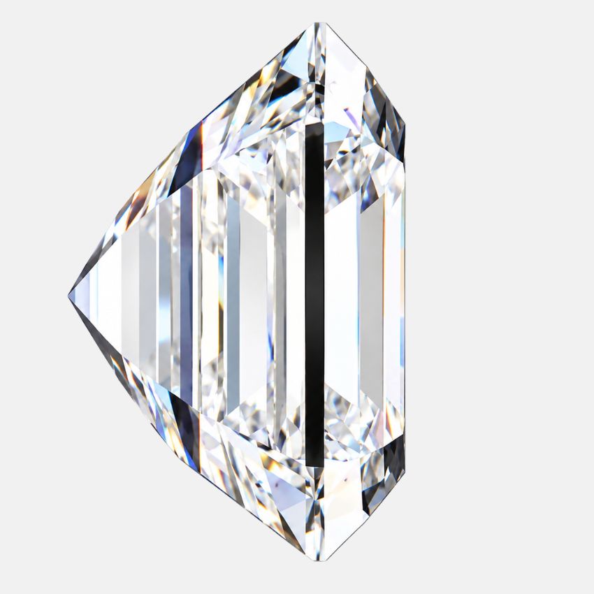 Mirano Jewels 1.13 Carat Lab Created Diamond Asscher Cut E Color VS2 Clarity IGI Certified