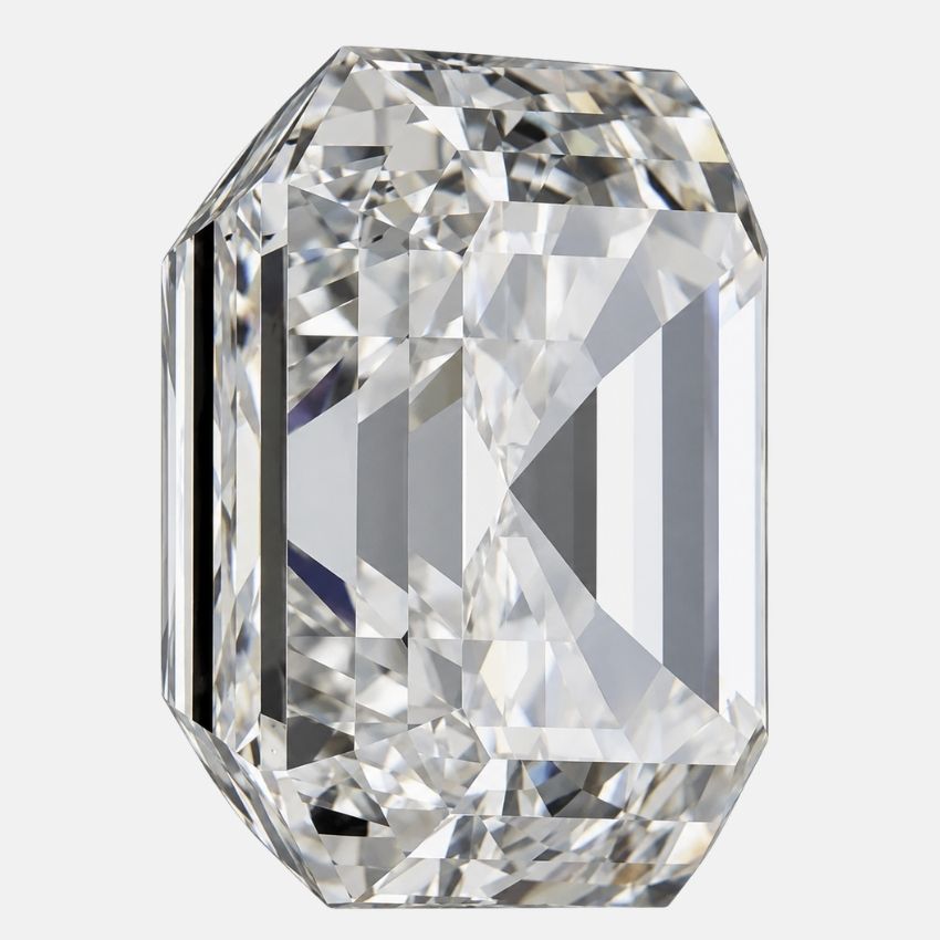 Mirano Jewels 1.13 Carat Lab Created Diamond Asscher Cut E Color VS2 Clarity IGI Certified