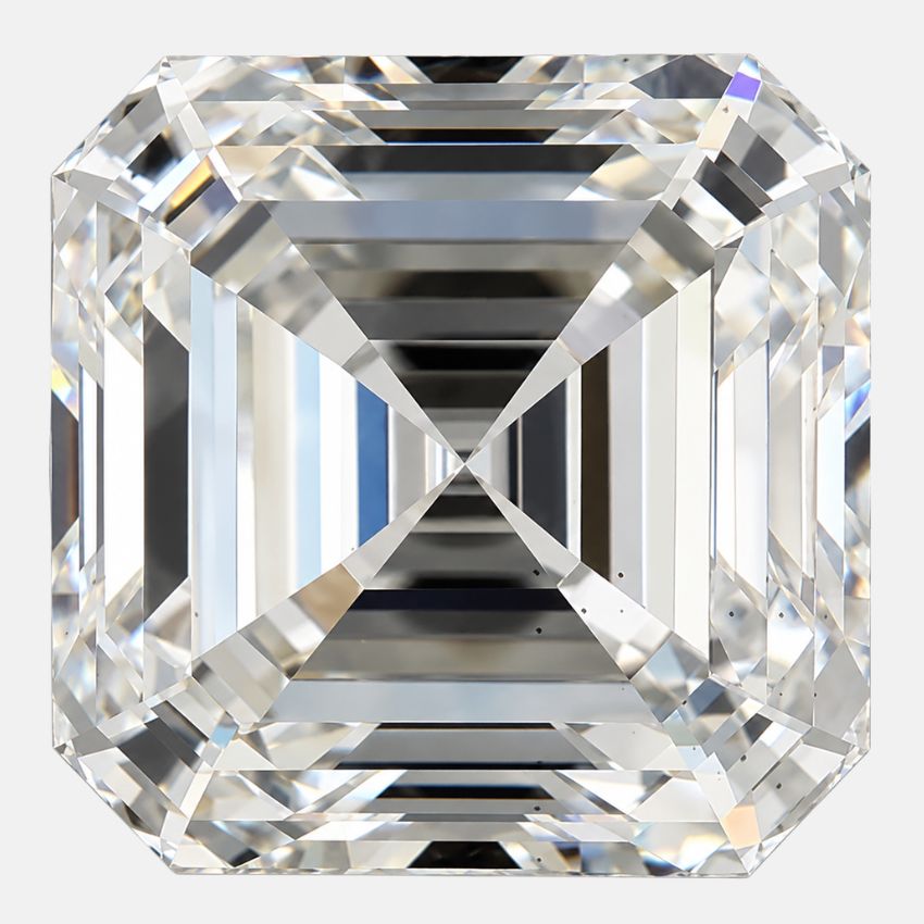 Mirano Jewels 1.27 Carat IGI Certified Asscher Cut Lab Grown Diamond E Color VS2 Clarity