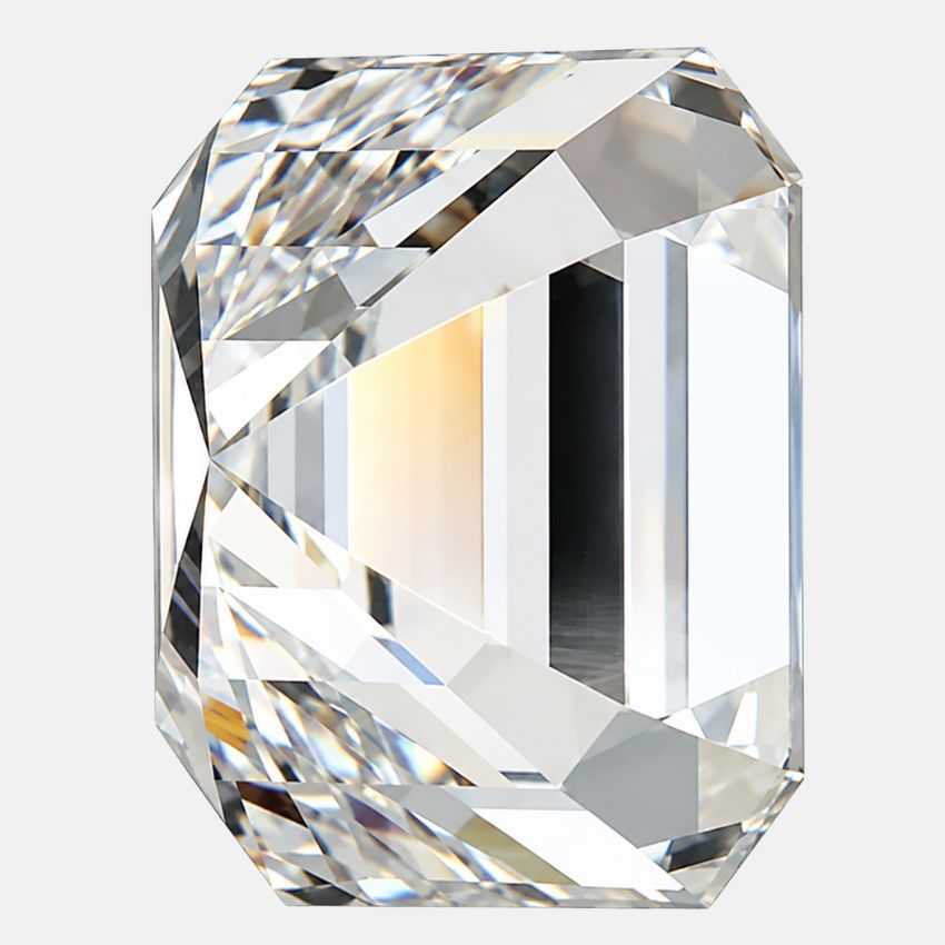 Mirano Jewels 1.27 Carat IGI Certified Asscher Cut Lab Grown Diamond E Color VS2 Clarity