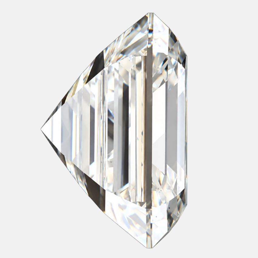 Mirano Jewels 1.27 Carat IGI Certified Asscher Cut Lab Grown Diamond E Color VS2 Clarity