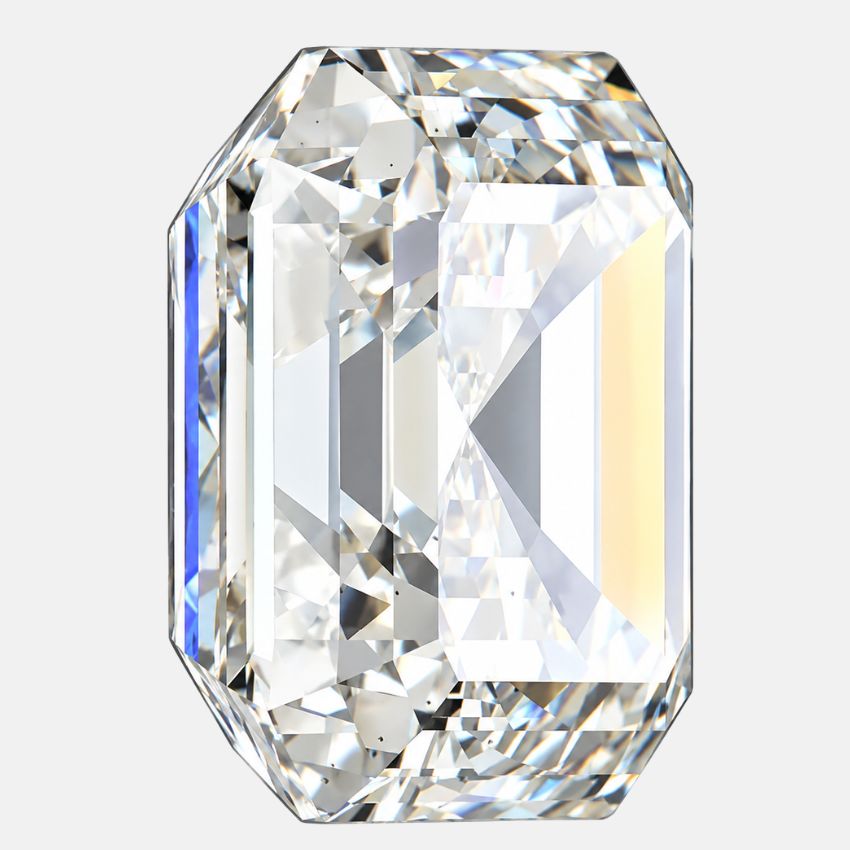 Mirano Jewels 1.27 Carat IGI Certified Asscher Cut Lab Grown Diamond E Color VS2 Clarity