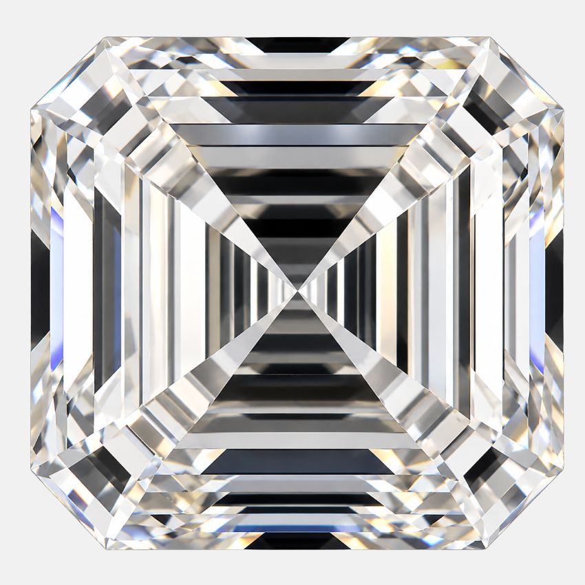 Mirano Jewels 1.50 Carat F Color VS2 Clarity IGI Certified Asscher Lab Grown Loose Diamond