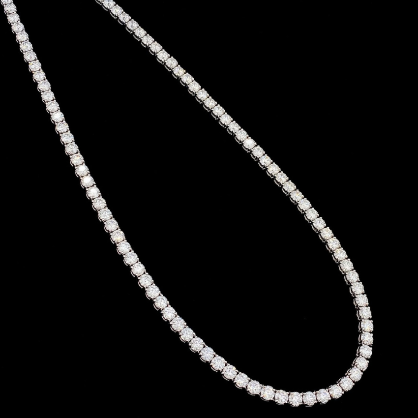 Mirano Jewels TCW 67.20CT Lab Grown Diamond Necklace with 14K Gold
