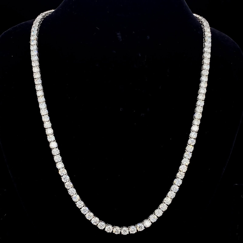 Mirano Jewels TCW 67.20CT Lab Grown Diamond Necklace with 14K Gold