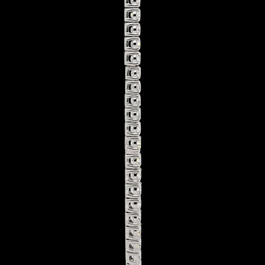 Mirano Jewels TCW 14.00CT Brilliant Lab Diamond Tennis Necklace in 14K Gold