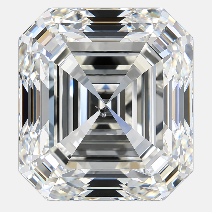 1.00 Carat Asscher Natural Diamond – J Color SI2 Clarity Loose Diamond