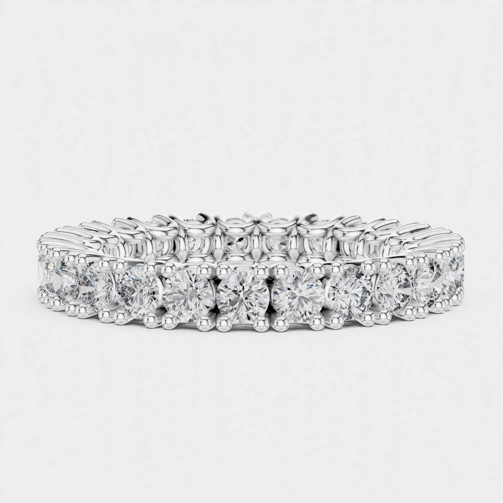 1.63CT Lab Grown Diamond Wedding Band Ring|18K Gold