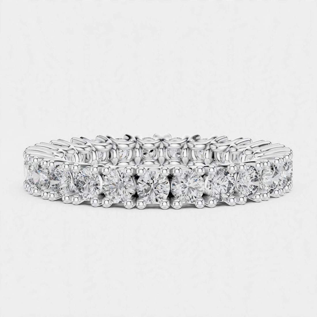 1.63CT Lab Grown Diamond Wedding Band Ring|18K Gold