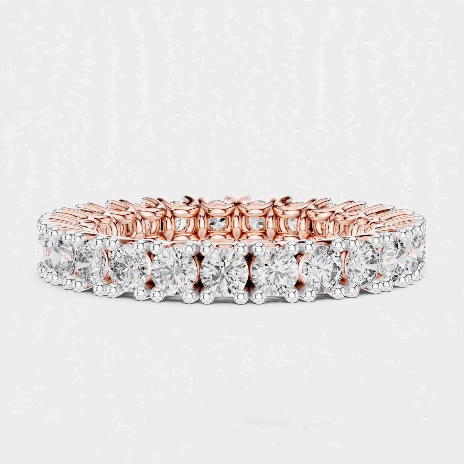 1.63CT Lab Grown Diamond Wedding Band Ring|18K Gold
