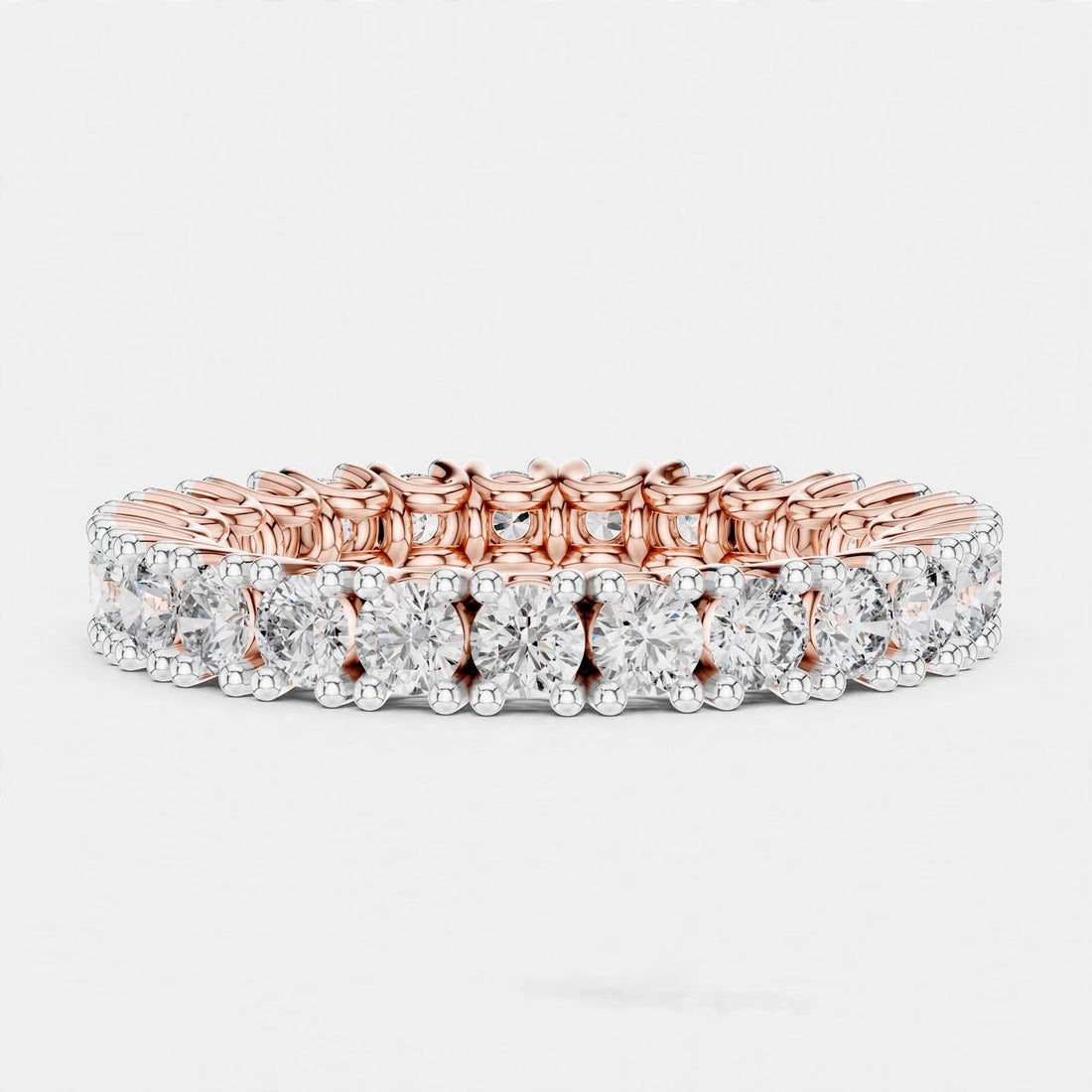 1.63CT Lab Grown Diamond Wedding Band Ring|18K Gold